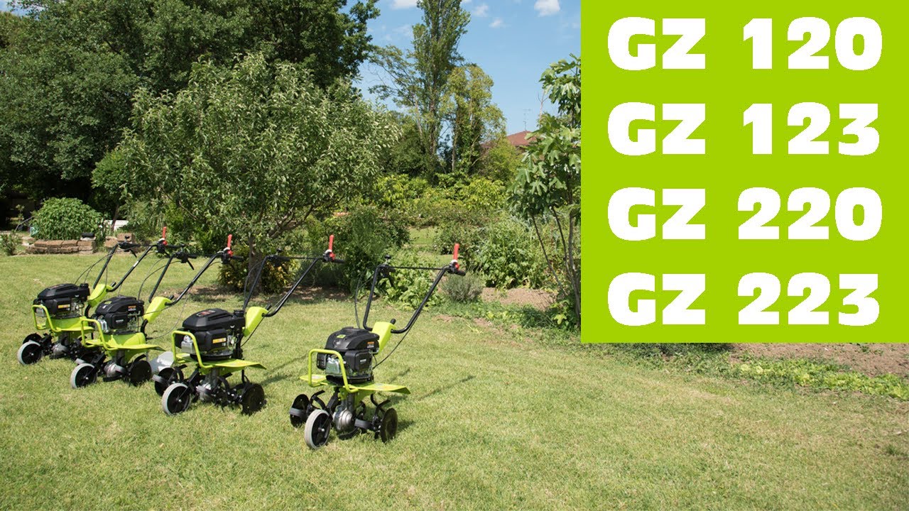 Культиватор Grillo GZ 123 у роботі
