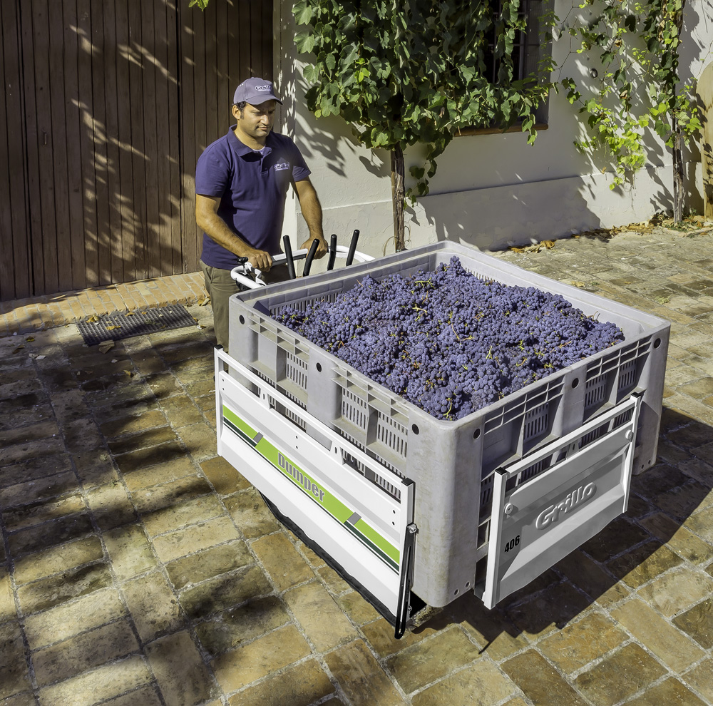 action-1623 Grillo Dumper 406 в дії