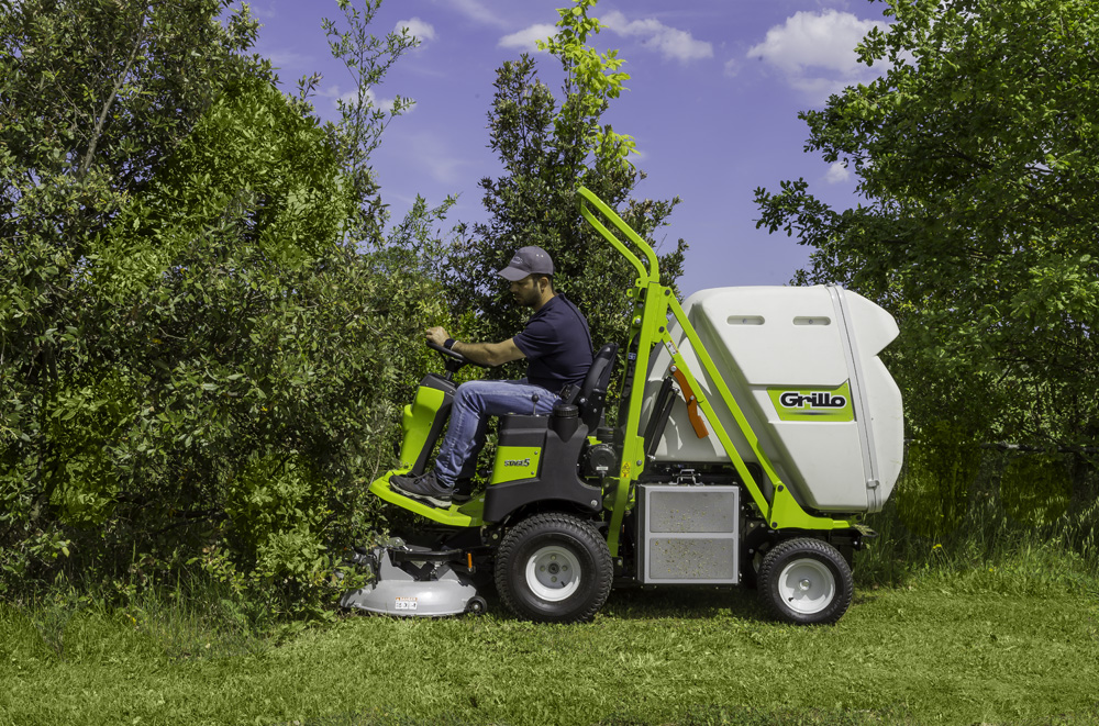 Grillo FD 500 робота на газоні