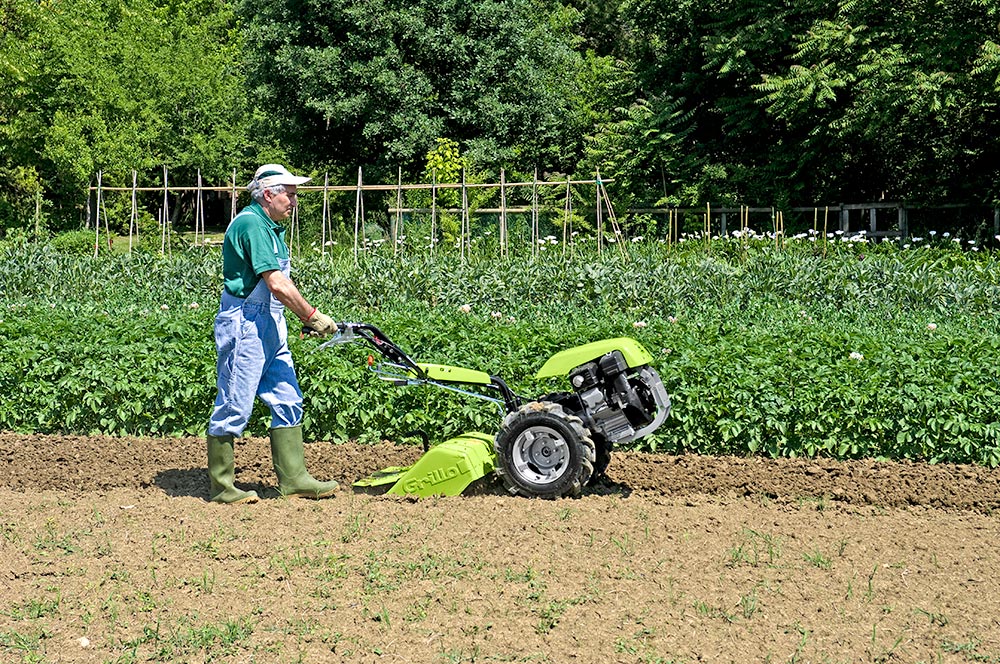 Grillo G 85d обробляє грунт