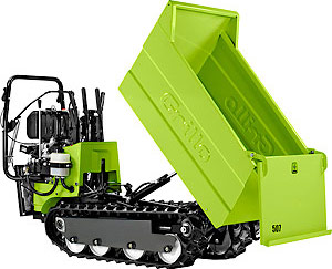 Grillo Dumper 507 з навісним обладнанням