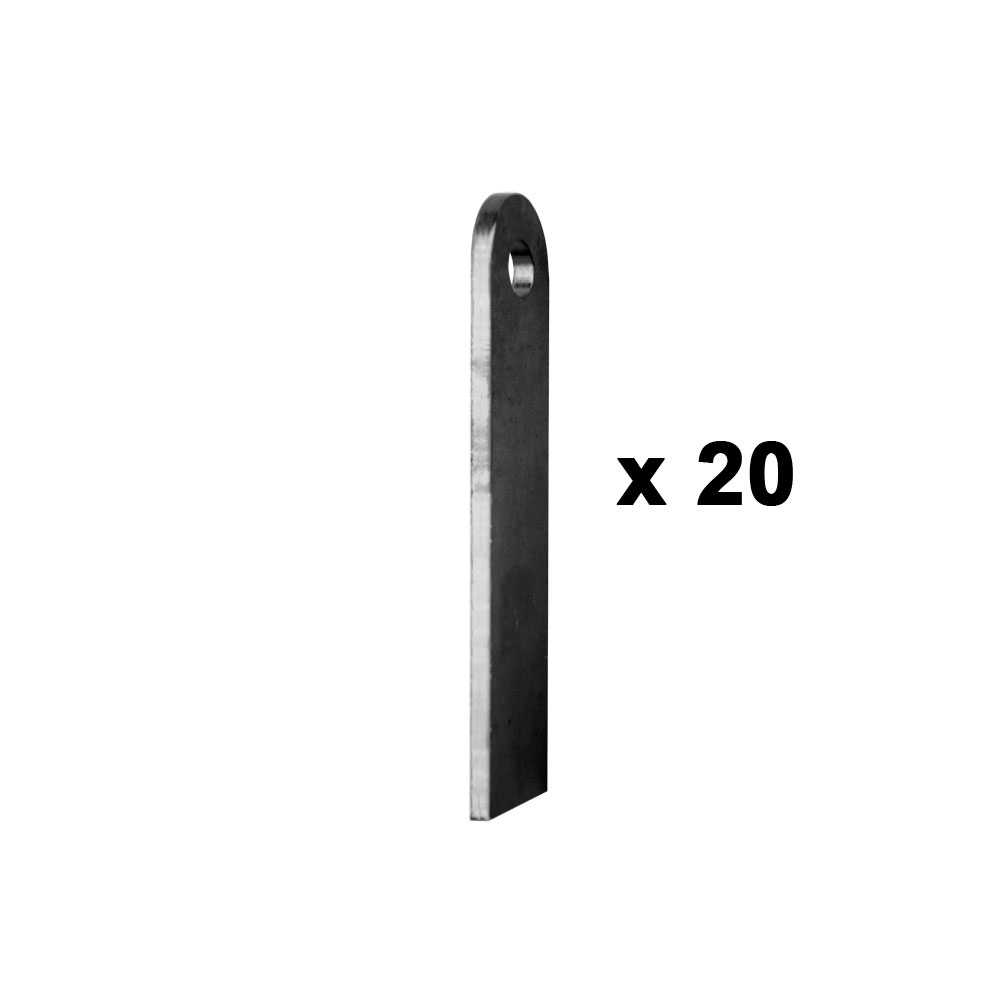 Гумовий наконечник для відвалу 125 cm